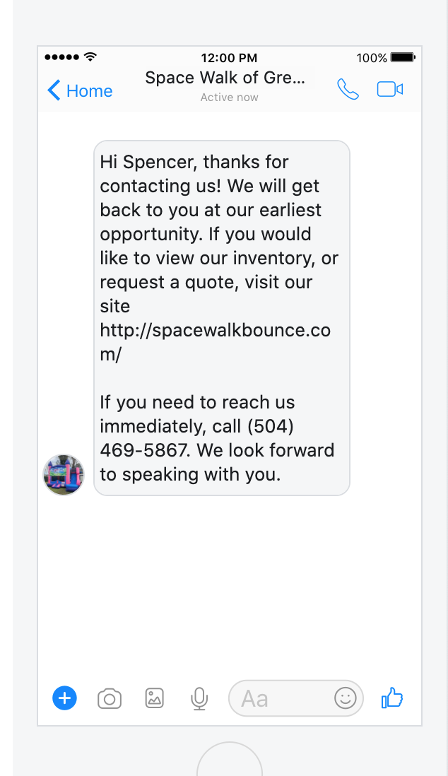 Facebook Automated Messages: Enhance Your Customer Communication ...